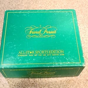 GAME Trivial Pursuit - All Star Sports Edition to use w Master Vintage 1981